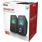 Parlante Gamer Trust Arys Rgb Compact 2.0 - Miniatura 4