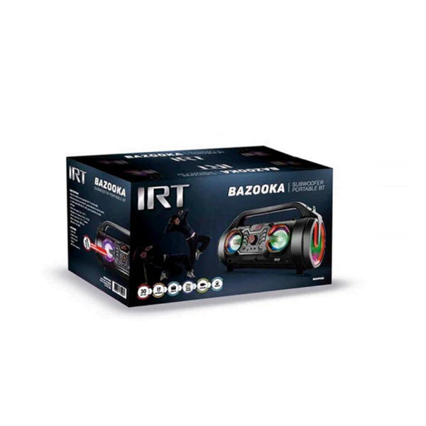 Parlante Portátil Bazooka Speaker Microfono Irt Fx 5
