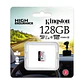 Tarjeta MicroSD Kingston High-Endurance 128GB  - Miniatura 1