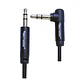 Cable Auxiliar 3.5 En 90° Black Tecmaster - Miniatura 1