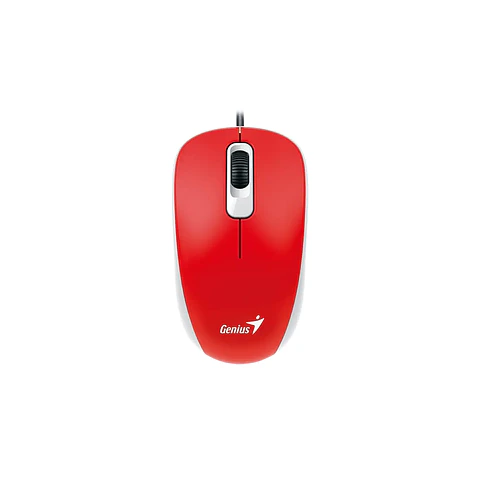 Mouse Genius con Cable DX-110 G5 Rojo