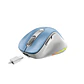 Mouse inalámbrico Genius Mini Ergo 9000S Pro, Color Celeste - Miniatura 3