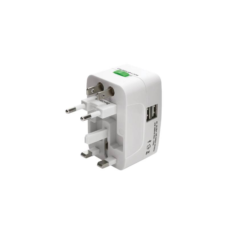 Adaptador de viaje universal TECNOLAB 1