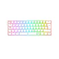 Teclado Gamer Red Dragon K630W-RGB-SP 60% White Switch - Miniatura 3