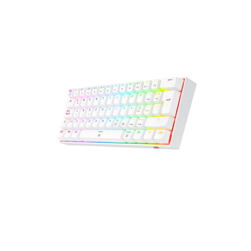 Teclado Gamer Red Dragon K630W-RGB-SP 60% White Switch 4