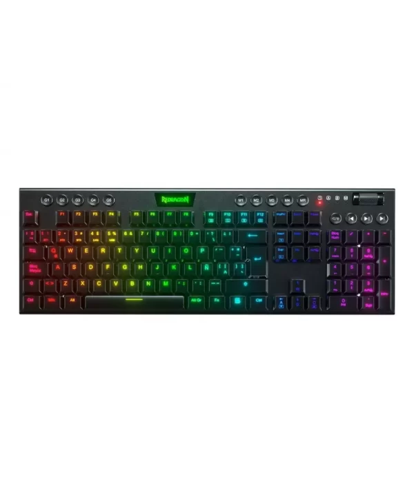 TECLADO GAMER K618-RGB-SP SWITCH RED MECANICO HORUS REDRAGON 2