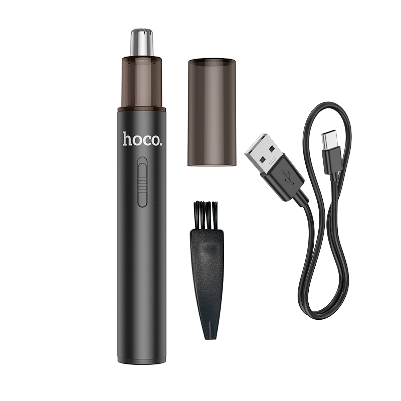  Cortadora De Vello Nariz Inalambrica Hoco Hp34 Negro 1