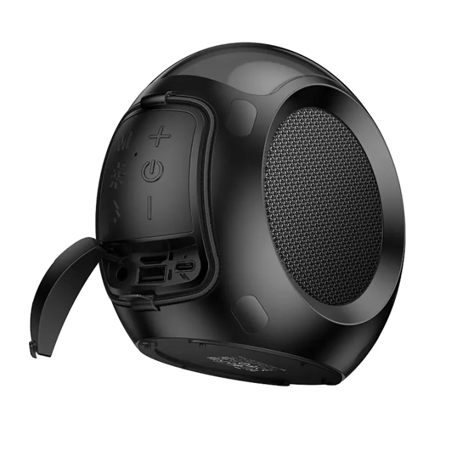 Hoco Parlante DS65 Ambient Light Snail Negro  2