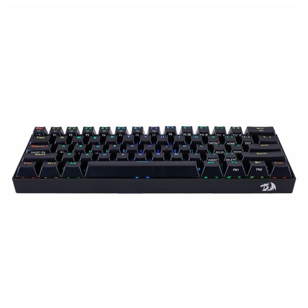 Teclado Gamer Mecánico Red Dragon Draconic K530 Bk/rgb Cafe Sw 1
