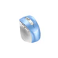 MOUSE BLUETOOTH INALALAMBRICO 9000S ERGO PRO LIGHT BLUE GENUS - Miniatura 2