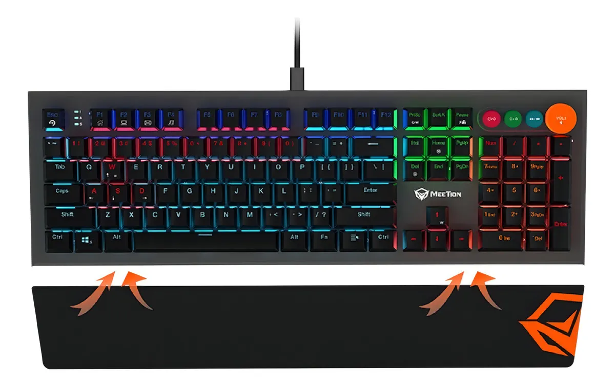 Teclado Gamer Meetion MK500 Basic 1