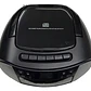 Radio Portátil Inalámbrico Bluetooth Pacific Color Reproductor Cassette Negro CD - Miniatura 3