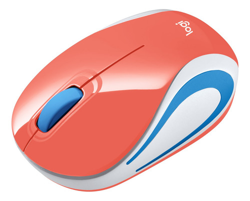 Inalámbrico Portátil Mickey Mouse M187 Coral Refresh Rosa Logitech 2