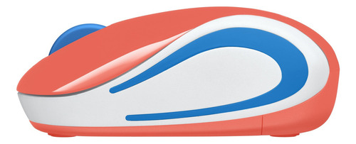 Inalámbrico Portátil Mickey Mouse M187 Coral Refresh Rosa Logitech 3