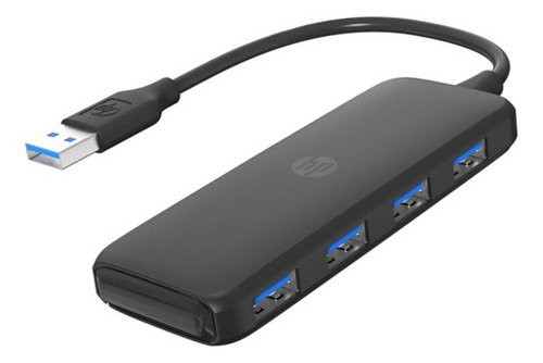 Multipuerto HP 3.0 Velocidad 5GBPS Negro USB Hub 4 Puertos Alta 2