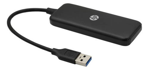Multipuerto HP 3.0 Velocidad 5GBPS Negro USB Hub 4 Puertos Alta 4