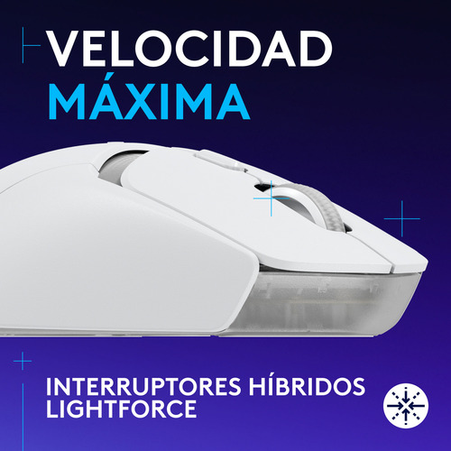 Inalámbrico Gamer Mickey Mouse G309 Blanco Logitech Lightspeed 2