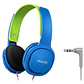 SHK2000 Philips Audífonos With Cable For Comfortable And Ajustable Sound And Escucha Segura (max 85 Db) (blue) Azul - Miniatura 1