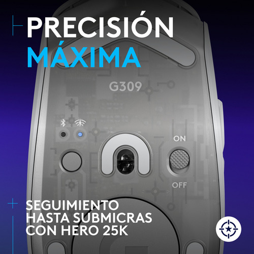 Inalámbrico Gamer Mickey Mouse G309 Blanco Logitech Lightspeed 6