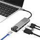 Hub Adaptador 5 En 1 Tecmaster Tm-100541 Usb-c Hdmi Rj45 Pd - Miniatura 5