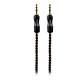 Cable Auxiliar Trenzado Negro SWA9234 Philips - Miniatura 1