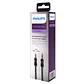 Cable Auxiliar Trenzado Negro SWA9234 Philips - Miniatura 2