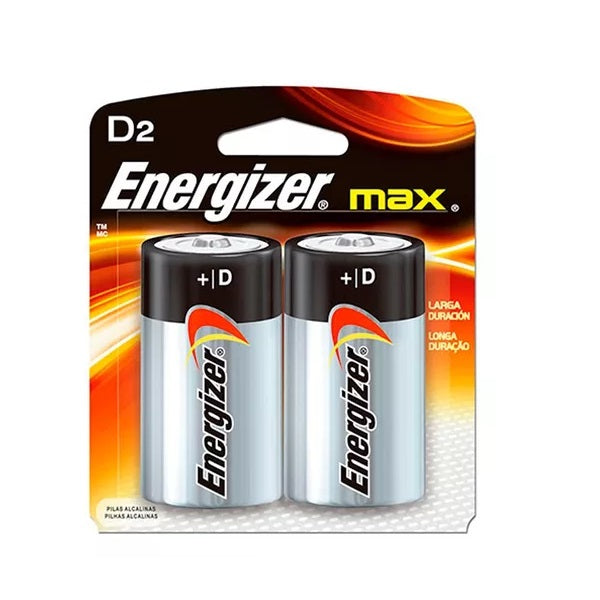 Pack De 2 Pilas Energizer Grandes D 1