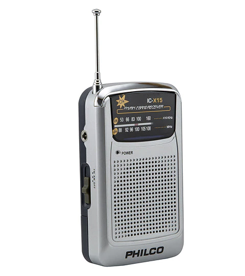 Radio Portátil Philco Icx-15 C/Audífono