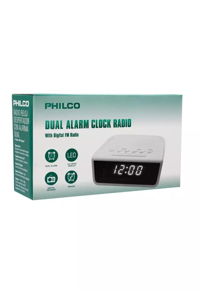 Radio Reloj PAR106 PHILCO 1