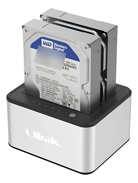 docking station usb 3.0 a sata2,5/3,5 funcion de clonado ulink