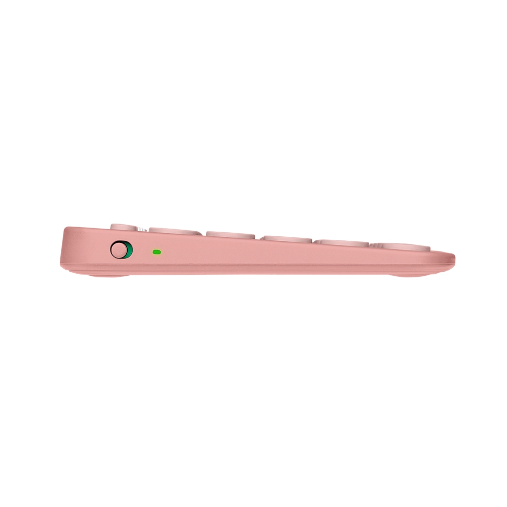 Teclado Bluetooth Logitech Pebble Keys 2 K380s, Color Rosado (ES) 4
