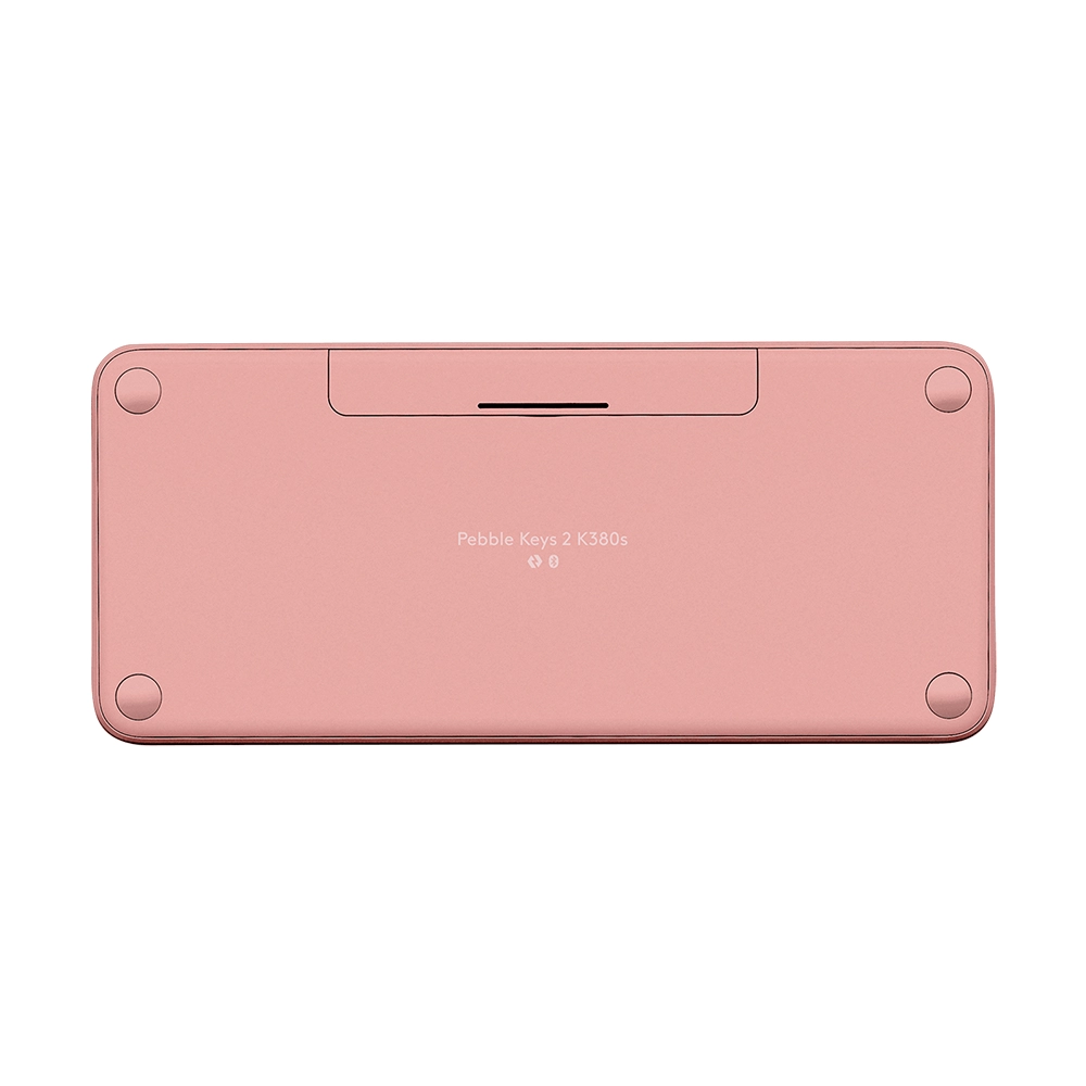 Teclado Bluetooth Logitech Pebble Keys 2 K380s, Color Rosado (ES) 5