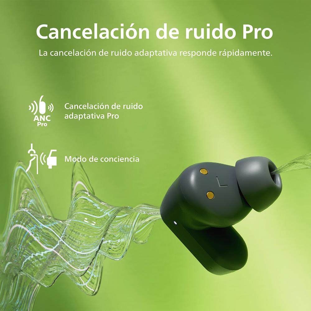  AUDIFONO BLUETOOTH TAT3509GY/00 GRIS PHILIPS 2