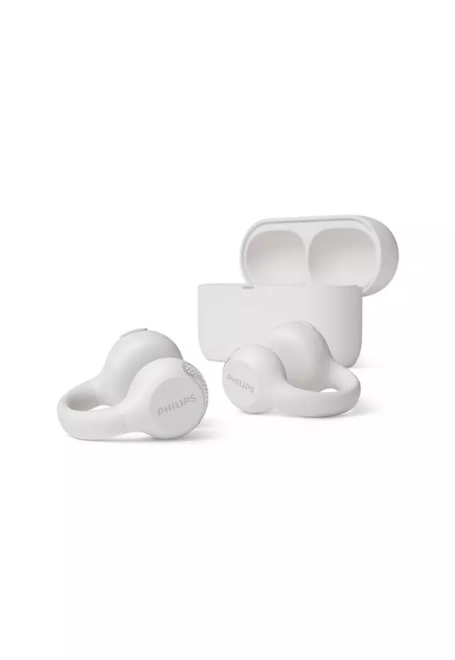 AUDIFONO BLUETOOTH DE OIDO ABIERTO TAQ2000 BLANCO PHILIPS  1