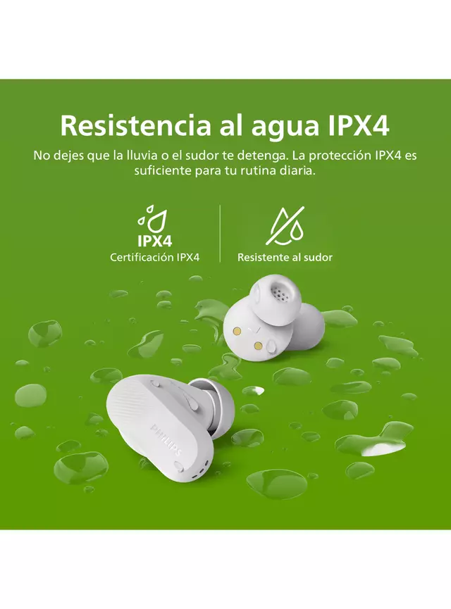 AUDIFONO BLUETOOTH TAT3509WT/00 BLANCO PHILIPS 2