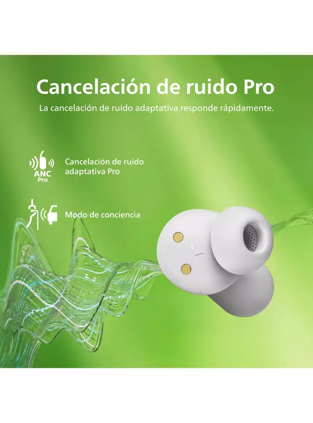 AUDIFONO BLUETOOTH TAT3509WT/00 BLANCO PHILIPS 3