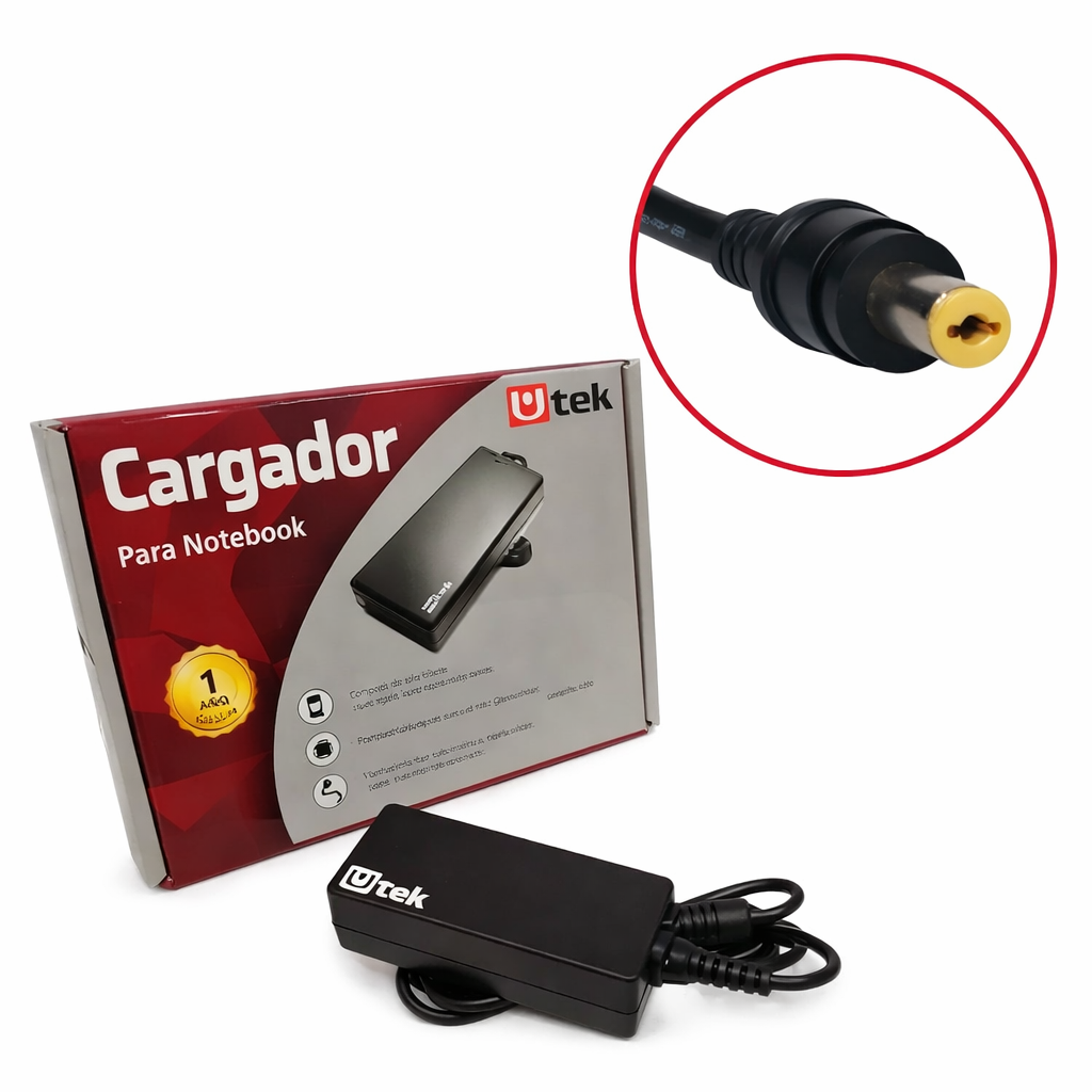 Cargador Compatible Acer 19v 3,42a 5,5*1,7mm Certifcado Color Negro Negro 1