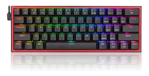 Teclado Redragon Mecánico Fizz Pro K616 RGB Wireless Dual Del Teclado Negro Idioma Español Latinoamérica 1