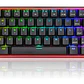 Teclado Redragon Mecánico Fizz Pro K616 RGB Wireless Dual Del Teclado Negro Idioma Español Latinoamérica - Miniatura 1