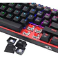Teclado Redragon Mecánico Fizz Pro K616 RGB Wireless Dual Del Teclado Negro Idioma Español Latinoamérica - Miniatura 6