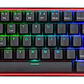 Teclado Redragon Mecánico Fizz Pro K616 RGB Wireless Dual Del Teclado Negro Idioma Español Latinoamérica - Miniatura 7