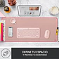 Padmouse Logitech Desk Mat Rose 70X30CM Rosa Studio - Miniatura 2