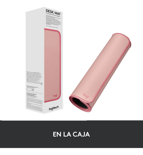 Padmouse Logitech Desk Mat Rose 70X30CM Rosa Studio 8