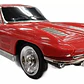 Parlante Bt Auto Clásico Recargable Corvette Stingray Red - Miniatura 1
