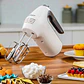 Batidora De Mano Oster® Blanca 6 Velocidades Y Función Turbo Fpsthm3532 - Miniatura 5