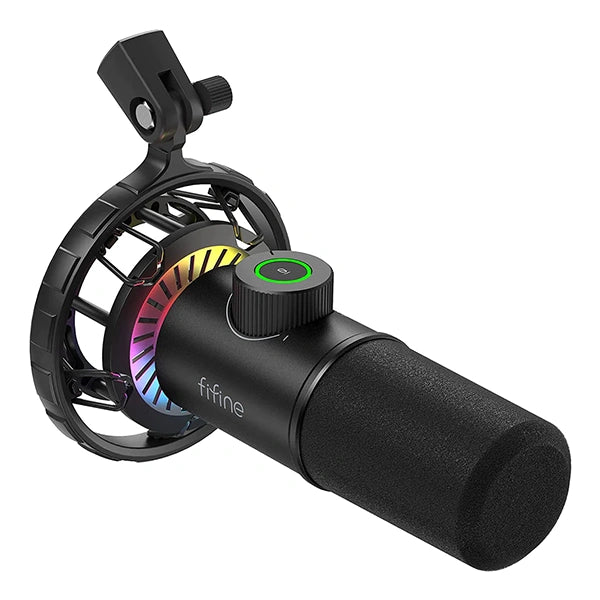 Micrófono Fifine K658 Black Rgb 1
