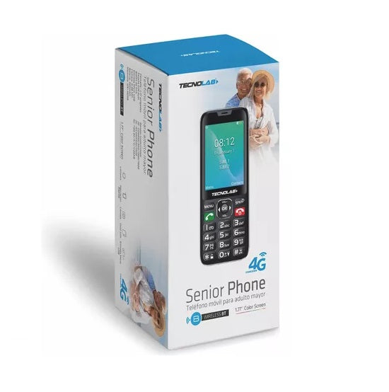 Celular Senior Phone  4G Tl487Bk  Tecnolab Red 3