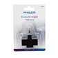 Enchufe Triple Philco Triple Plug Color Negro - Miniatura 3