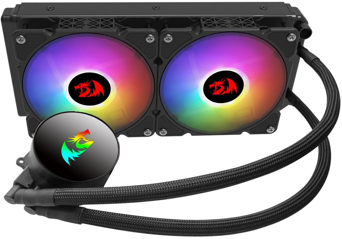 Ventilador Water Cooling Redragon Effect X Ccw3000 Rgb 1