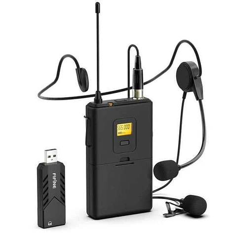 MICROFONO INALAMBRICO DE SOLAPA K031N FIFINE